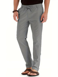 Magdus | Herren Stilvolle Hosen | Sommer in Grau