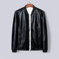 Phantom Leather Jacket in Schwarz