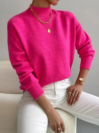 Yvonne™ | Eleganter und warmer Pullover in Rosé