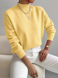 Yvonne™ | Eleganter und warmer Pullover in Gelb
