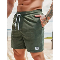 Maximilian | Herren Badeshorts mit Kordelzug in Grün