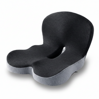 Sitzkissen Memory Foam Haltung Büro Stuhl Auto Sitz in Dunkelgrau