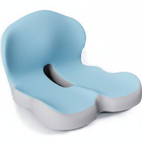 Sitzkissen Memory Foam Haltung Büro Stuhl Auto Sitz in Eisblau