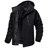Hike™ | Premium Winterjacke in Schwarz