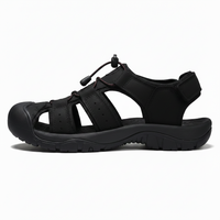 Herren Sandalen Terrain Griff Outdoor Freizeit Sommer Schuhe in Schwarz