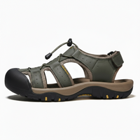 Herren Sandalen Terrain Griff Outdoor Freizeit Sommer Schuhe in Grün