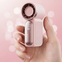 Handventilator Kühlung Mini USB Ventilator Tragbar in Rosa
