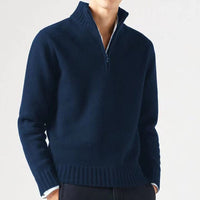 Mittens collar jumper - ROBEN in Dunkelblau