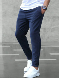 Bronko | Hochwertige Stretch-Komforthose in Marine