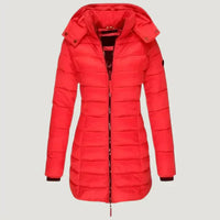 Romy | Noelle Winterjacke in Rot