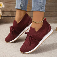 Lira™ – Orthopädische Komfort-Sneaker für den Alltag in Rot
