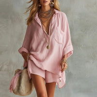 Rosina | Damen Zweiteiler Set in Rosa