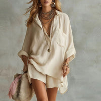 Rosina | Damen Zweiteiler Set in Khaki