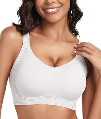 Nora | Seamless Full-Coverage Push-Up BH in Weiß
