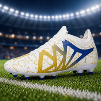 Fußballschuhe Weltmeisterschaft Nocken Schuhe Rasen in Weiß