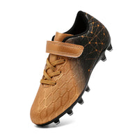Fußballschuhe Weltmeisterschaft Herren Nocken Schuhe Training in Schwarz Gold