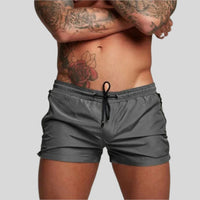 Soren | Herren Badeshorts mit Kordelzug in Dunkelgrau