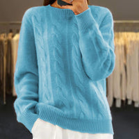 Emma | Gemütlicher Strickpullover in Blau