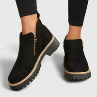 Nina | Damen Stiefel modern elegant hochwertig in Schwarz