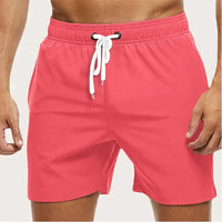 Herren Badeshorts Sommerliche Freizeit Schwimmbad in Rosa