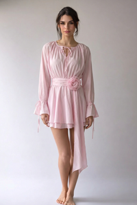 "Svetlana" Mini Dress in Pink
