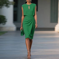Evi™ - Professionelle Kleid in Grün