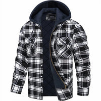Arend – Warme Herrenjacke aus Premium Wollmix in Schwarz