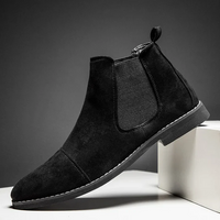 Franco Chelsea Boots in Schwarz